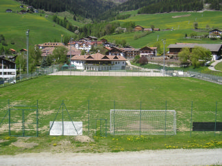 Der Sportplatz der Gemeinde Terenten