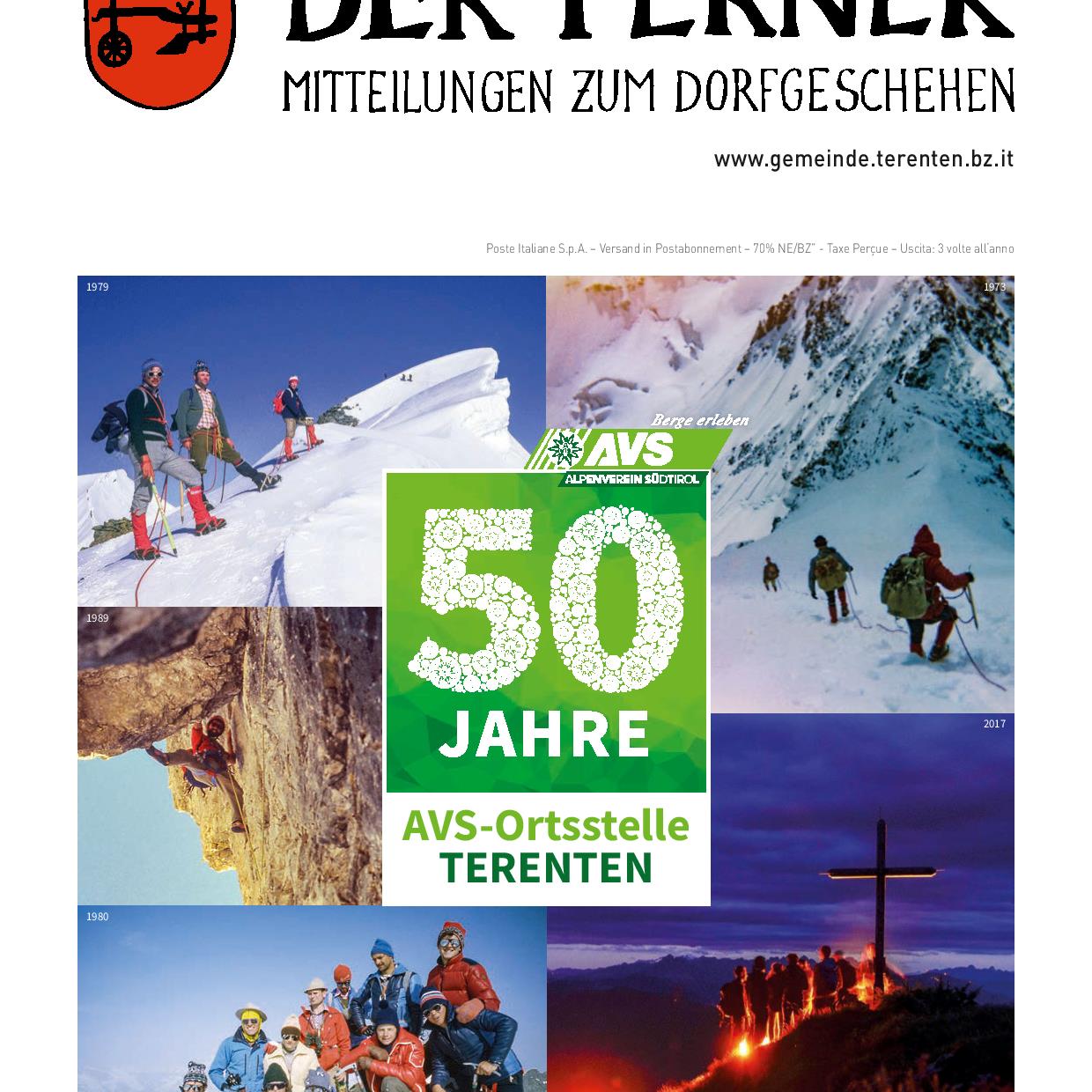 Titelblatt Der Terner Nr. 1/2022